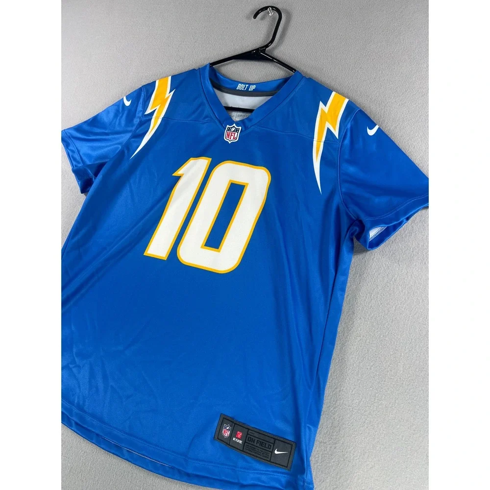 Nike NFL On Field Justin Herbert Los Angeles Chargers #10 Youth Large Jersey
